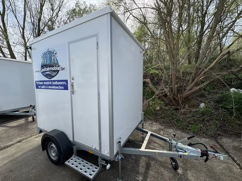 Mobiele wc-wagen huren - Sanitairmobiel